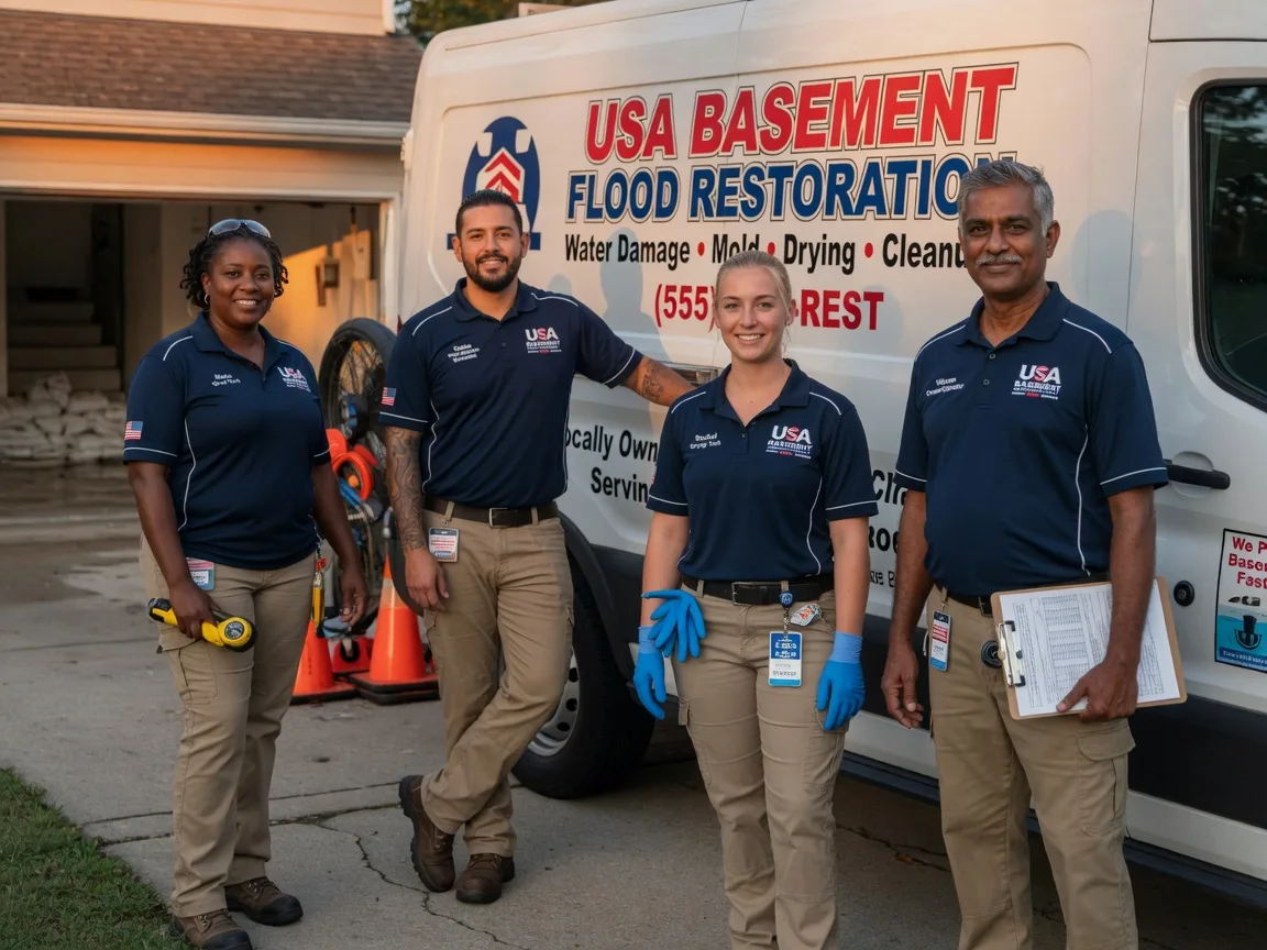 Basement Flood Cleanup company in Farmland, IN